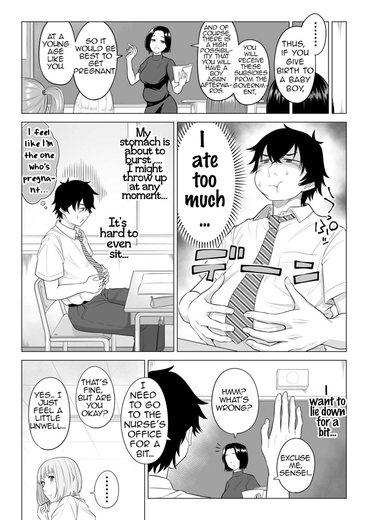 Hentai Manga Comic-In a World Where Men Are Scarce, Sperm Is a Precious Resource 2-Read-36